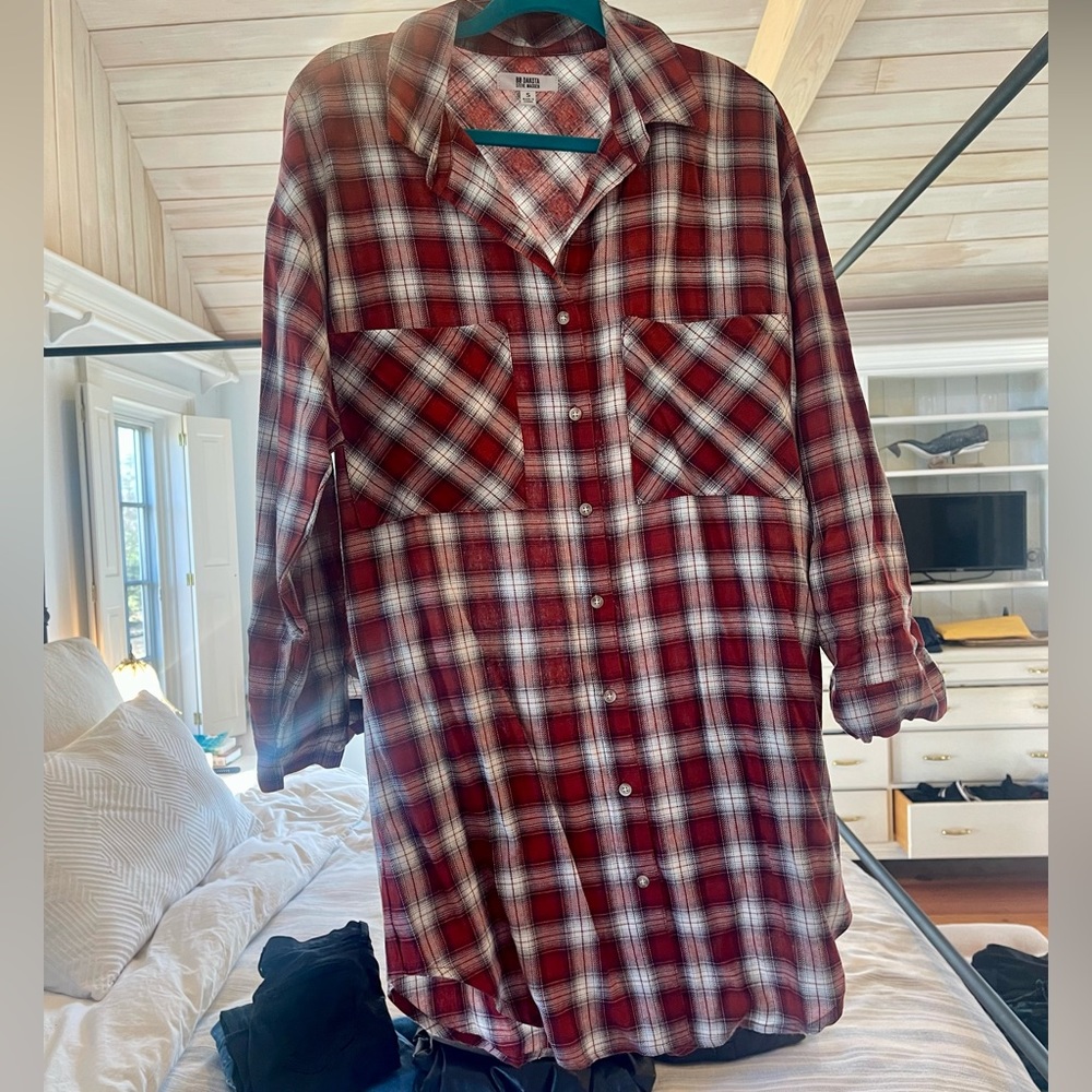 BB Dakota by Steve Madden plaid dress, never worn, size S